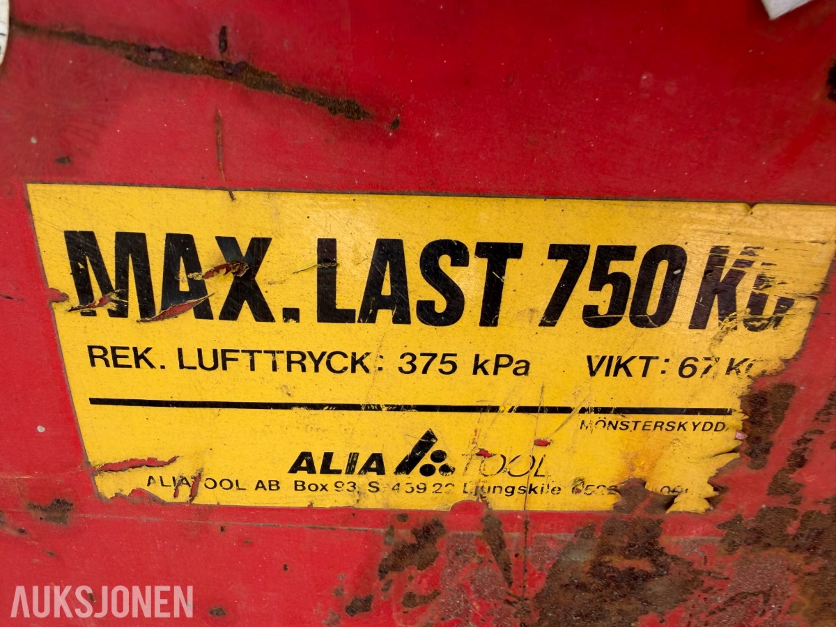 Sterke Arvid tralle / materialvogn