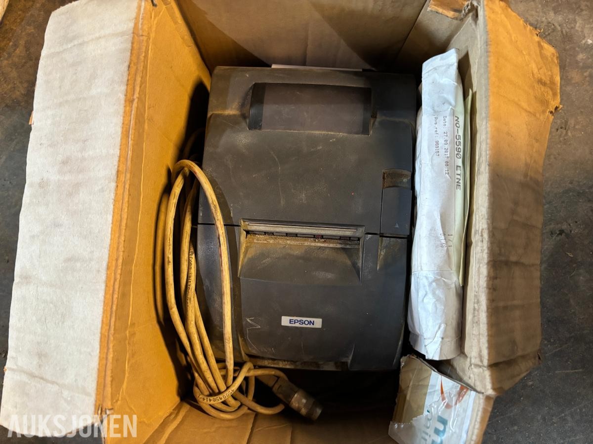 Tamtron PRO Pro 100-300 hjullastervekt med Epson printer