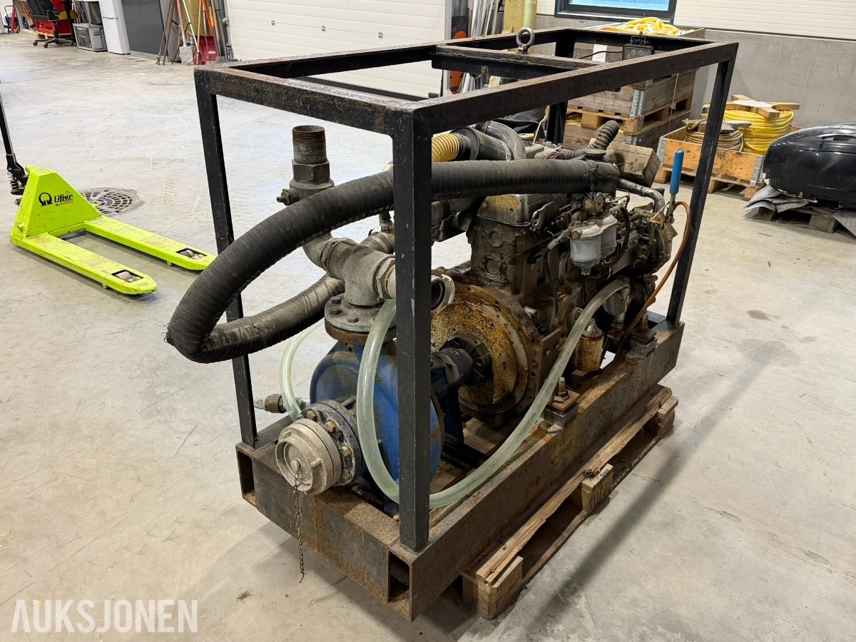 Ford Industrial motorpumpe med Bombas Ideal pumpe - 80/32