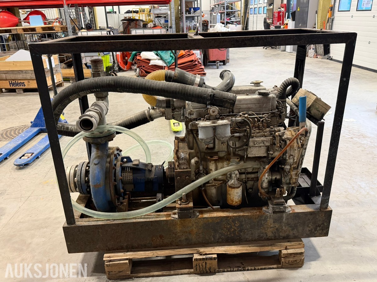 Ford Industrial motorpumpe med Bombas Ideal pumpe - 80/32