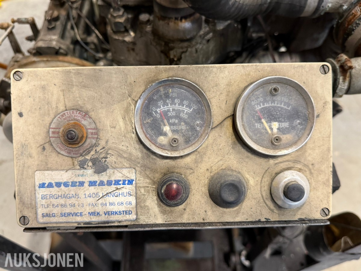 Ford Industrial motorpumpe med Bombas Ideal pumpe - 80/32
