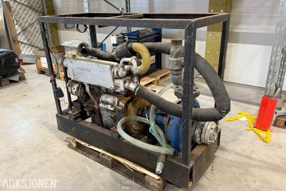 Ford Industrial motorpumpe med Bombas Ideal pumpe - 80/32