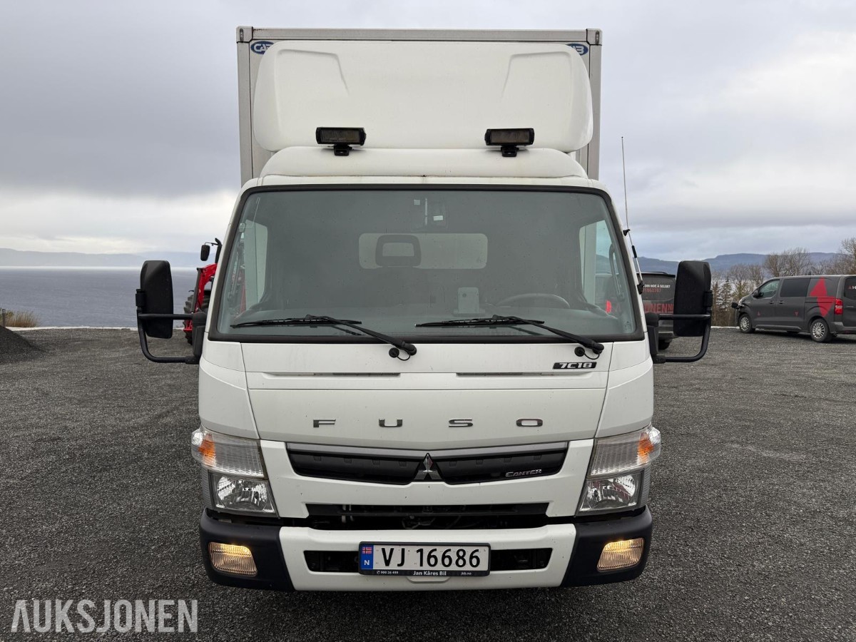2019 Fuso Canter skapbil - bare gått 63 436 km