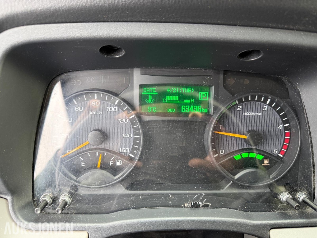 2019 Fuso Canter skapbil - bare gått 63 436 km