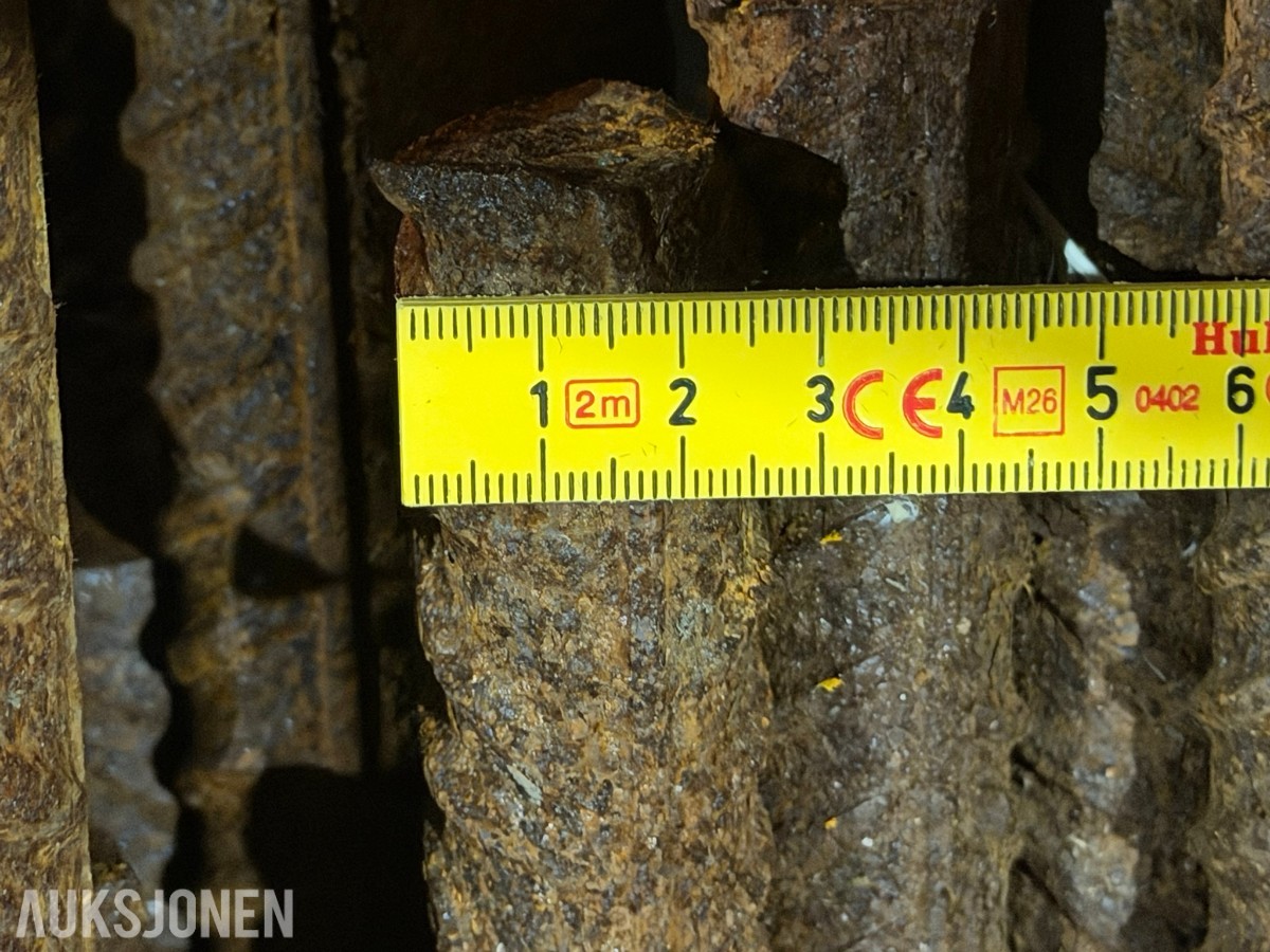 Armeringsjern ca. 25 og 30 mm