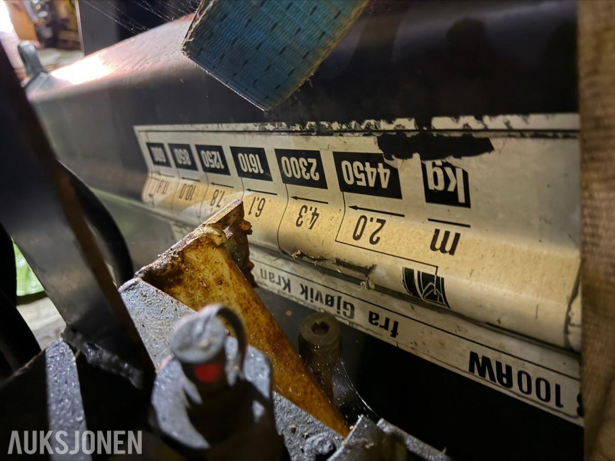 Hiab 100AW hydraulisk kran