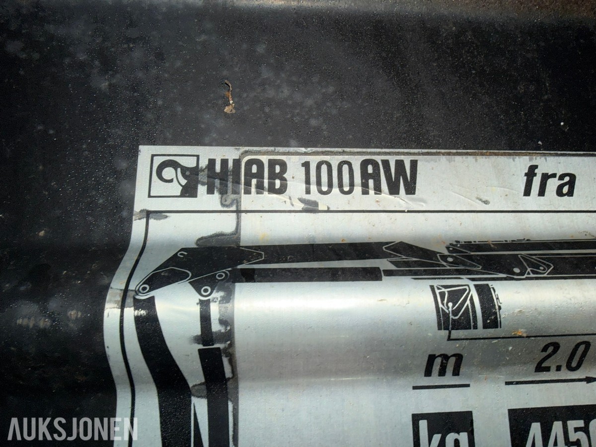 Hiab 100AW hydraulisk kran