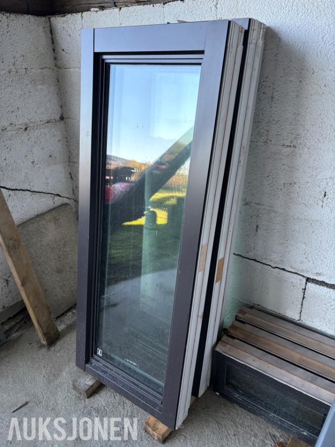 6 stk Nordan  Vinduer 59x149 cm