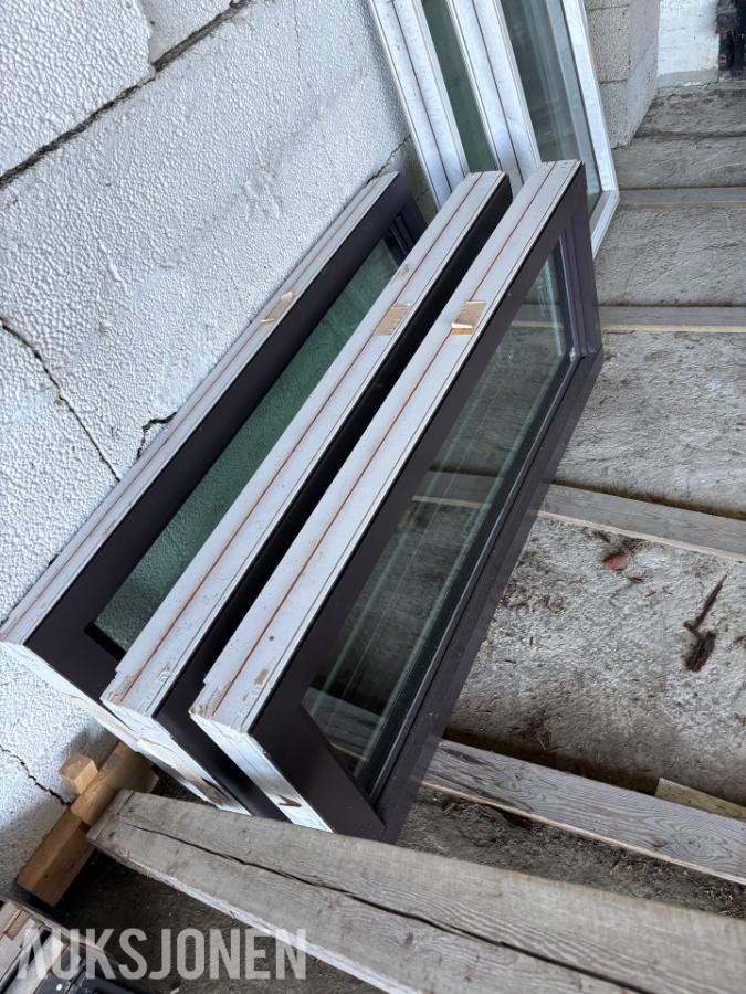 6 stk Nordan  Vinduer 59x149 cm