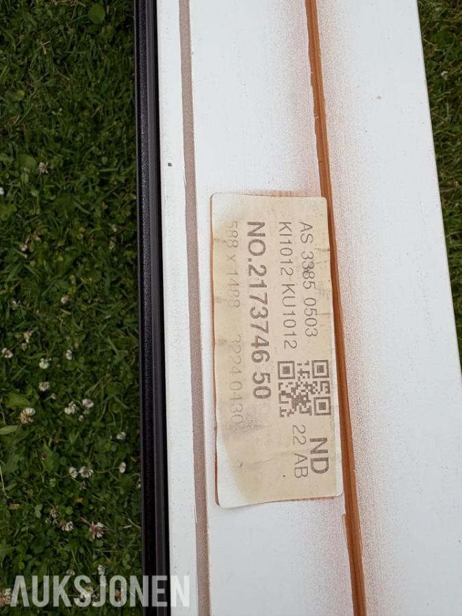 6 stk Nordan  Vinduer 59x149 cm