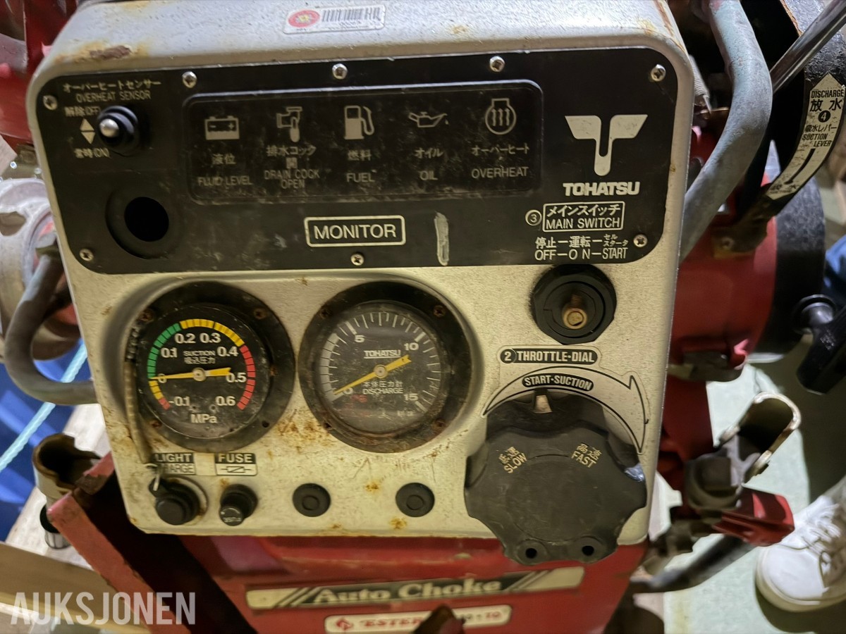 Tohatsu - 50 - V75FS motorpumper