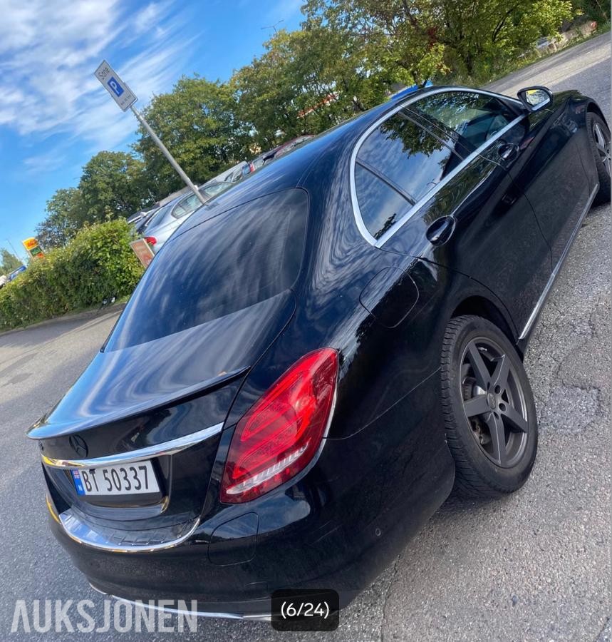 2016 Mercedes-Benz C 350e 2.0 HYBRID 279HK ADAPTIV CRUISEKONTROLL, RYGGEKAMERA