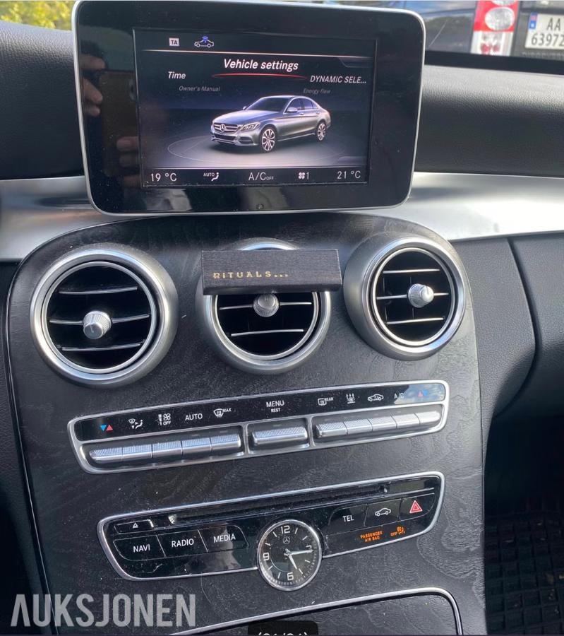 2016 Mercedes-Benz C 350e 2.0 HYBRID 279HK ADAPTIV CRUISEKONTROLL, RYGGEKAMERA