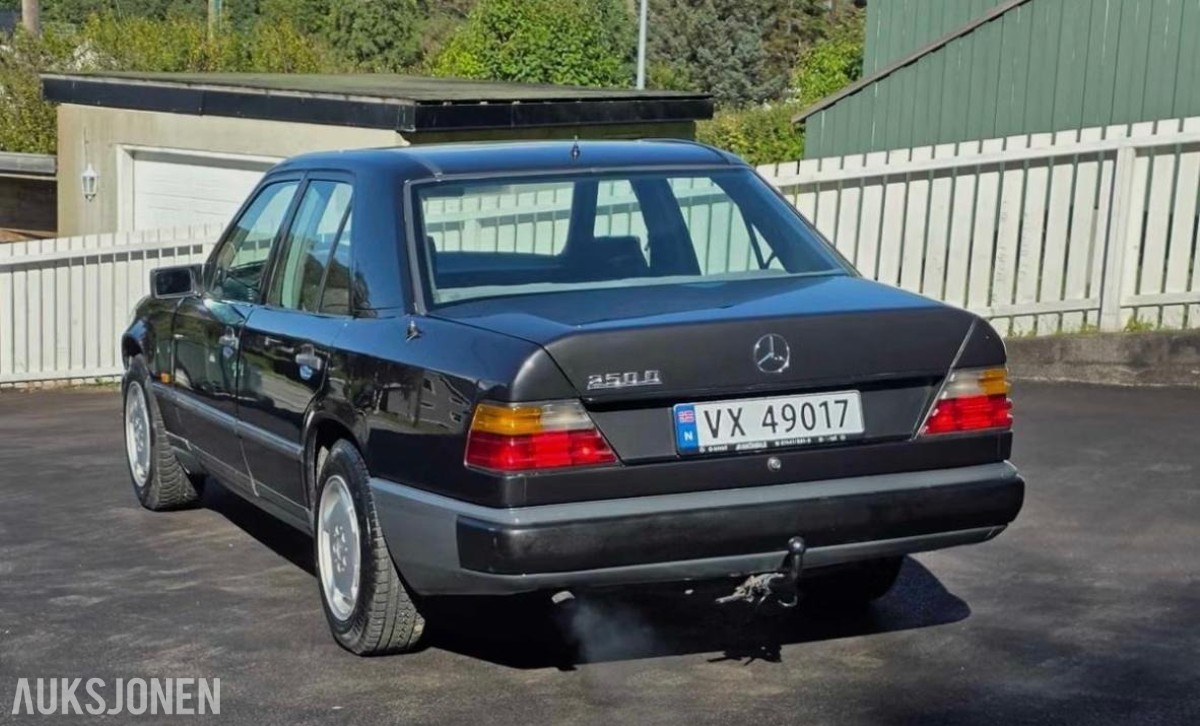 1989 Mercedes-Benz E250D AUTOMAT W124 OM602 EU-OK 09.27