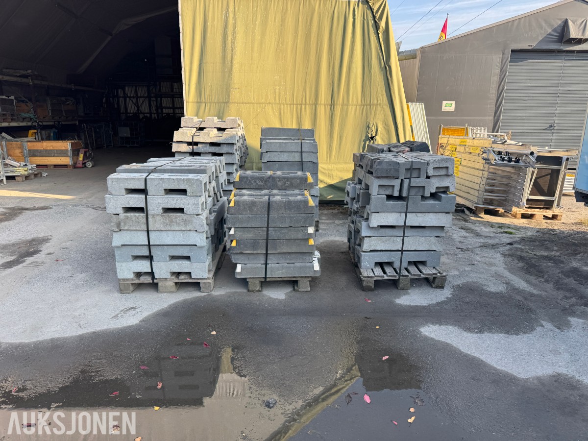 Andre Parti føtter / ben til byggegjerder – Heras m.fl.