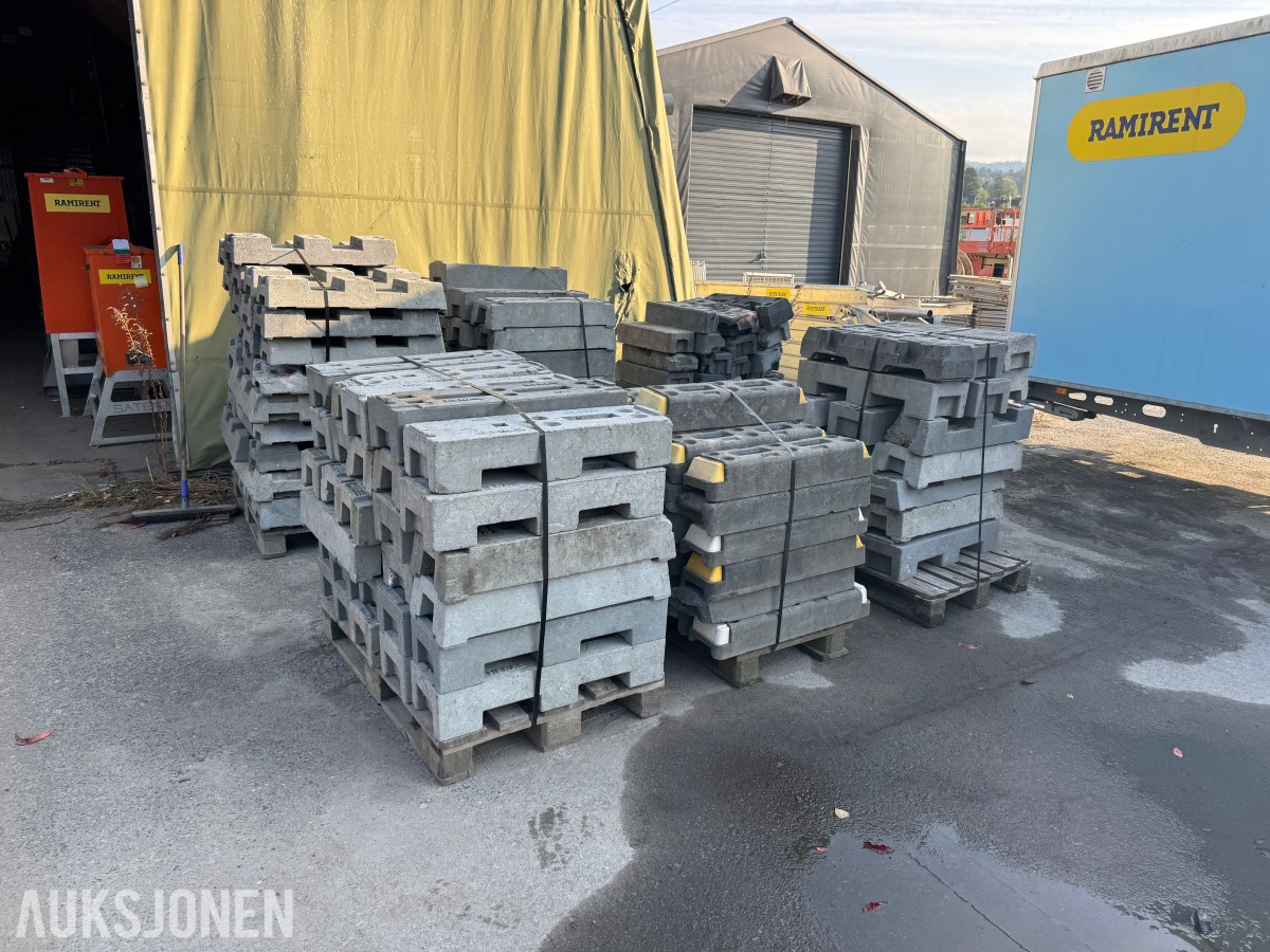 Andre Parti føtter / ben til byggegjerder – Heras m.fl.