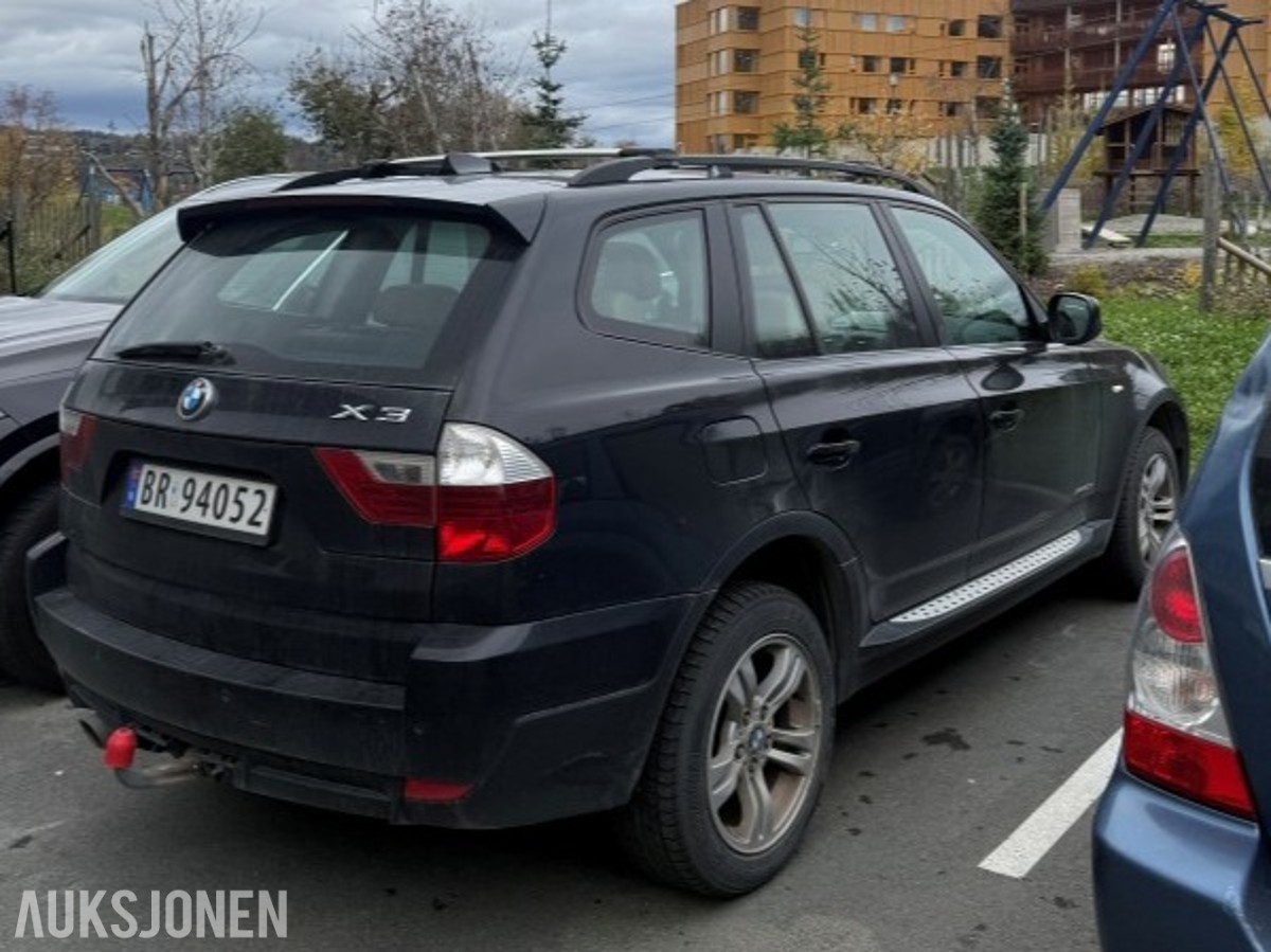 2010 BMW X3 xDrive20d, Automat, Skinnseter