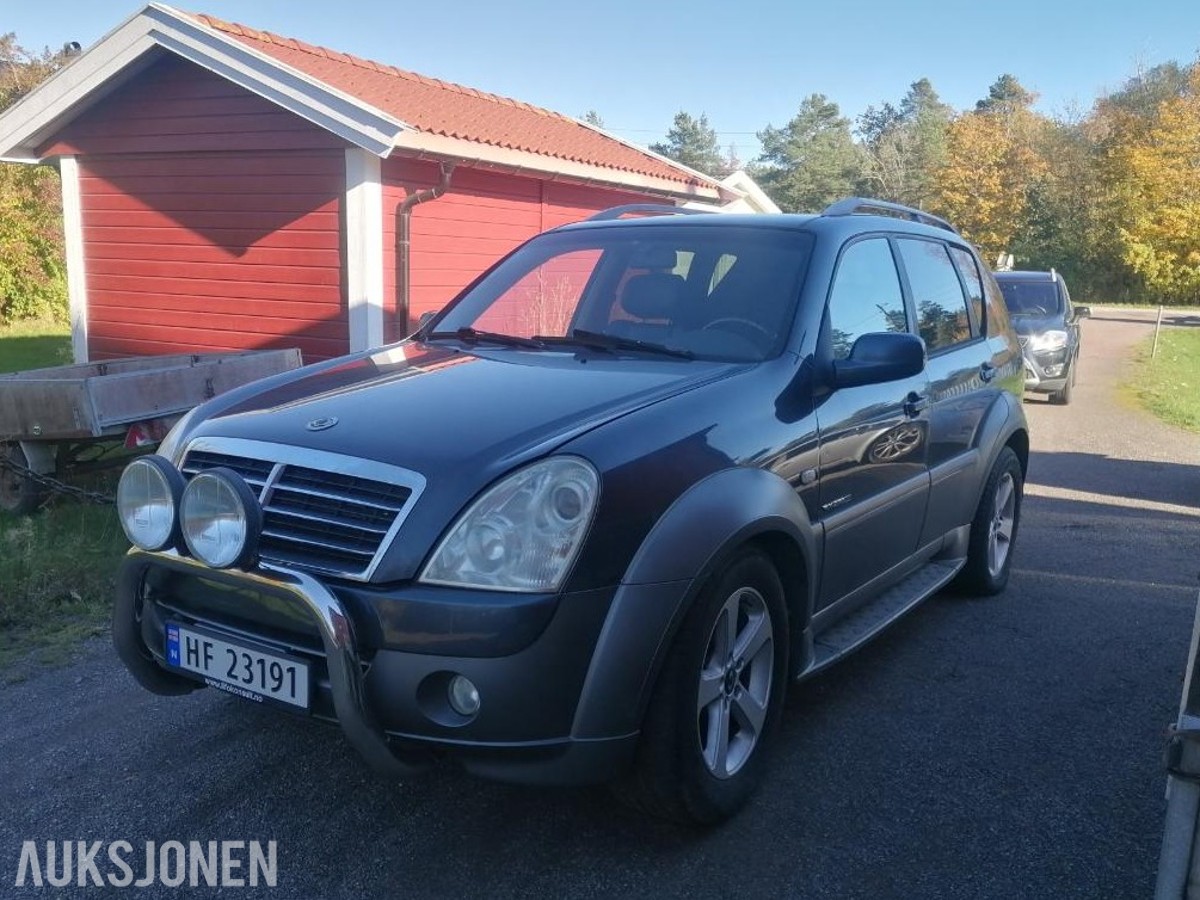 2006 Ssangyong Rexton 2.7 Diesel 4WD, Automatgir, Hengerfeste, Skinninteriør, Delebil/prosjekt