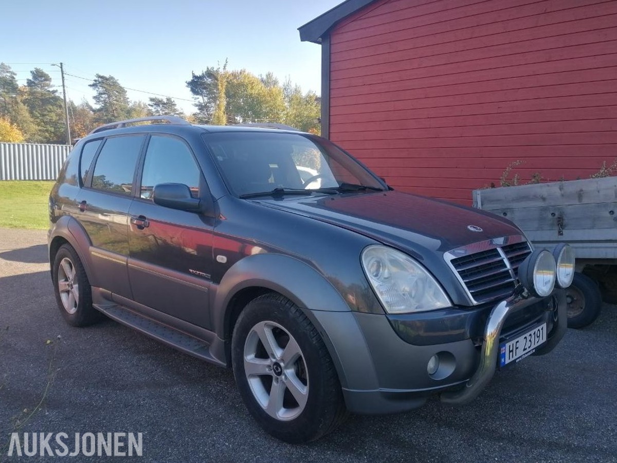 2006 Ssangyong Rexton 2.7 Diesel 4WD, Automatgir, Hengerfeste, Skinninteriør, Delebil/prosjekt