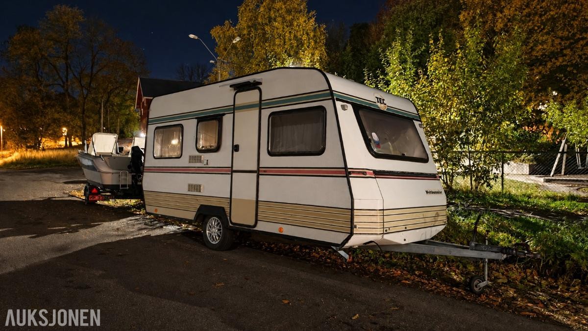 1987 Tec Weltbummler 470 campingvogn - ingen minstepris