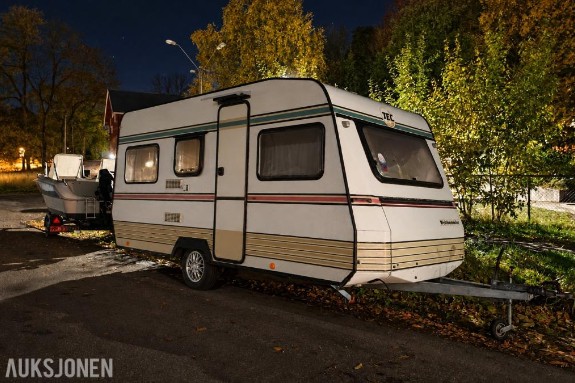 1987 Tec Weltbummler 470 campingvogn - ingen minstepris