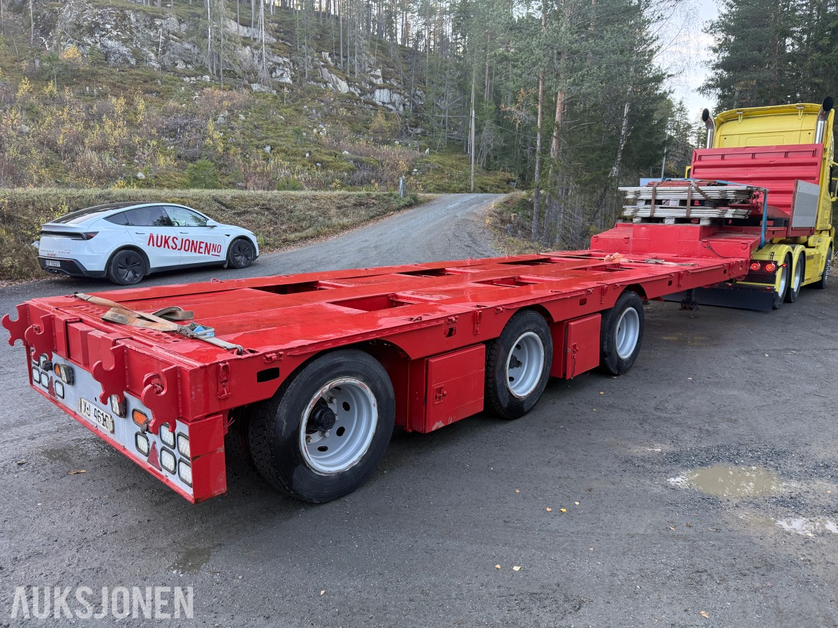 2003 Vang Uttrekkbar-henger m/bredding og hydr kjørebruer