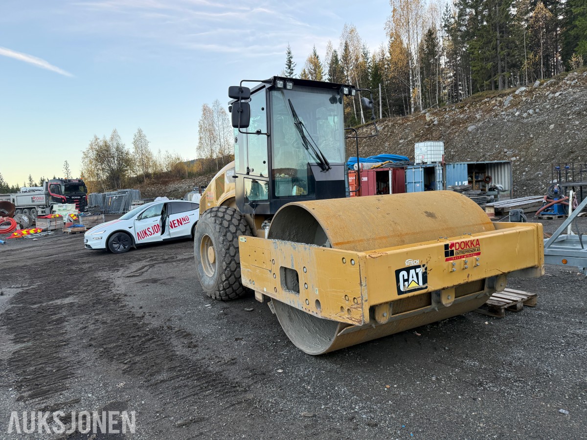 2017 Cat CS66B Vals-Komprimeringsmaskin