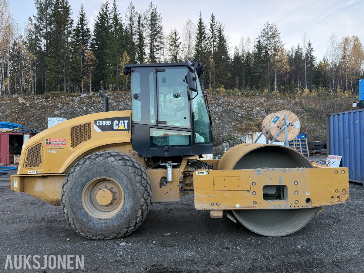 2017 Cat CS66B Vals-Komprimeringsmaskin