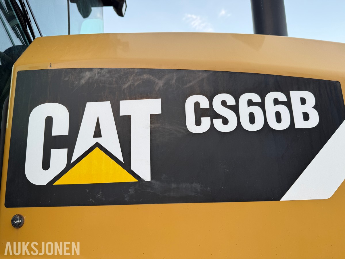2017 Cat CS66B Vals-Komprimeringsmaskin