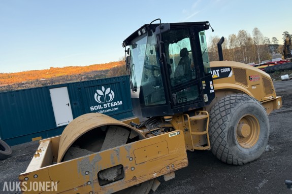 2017 Cat CS66B Vals-Komprimeringsmaskin