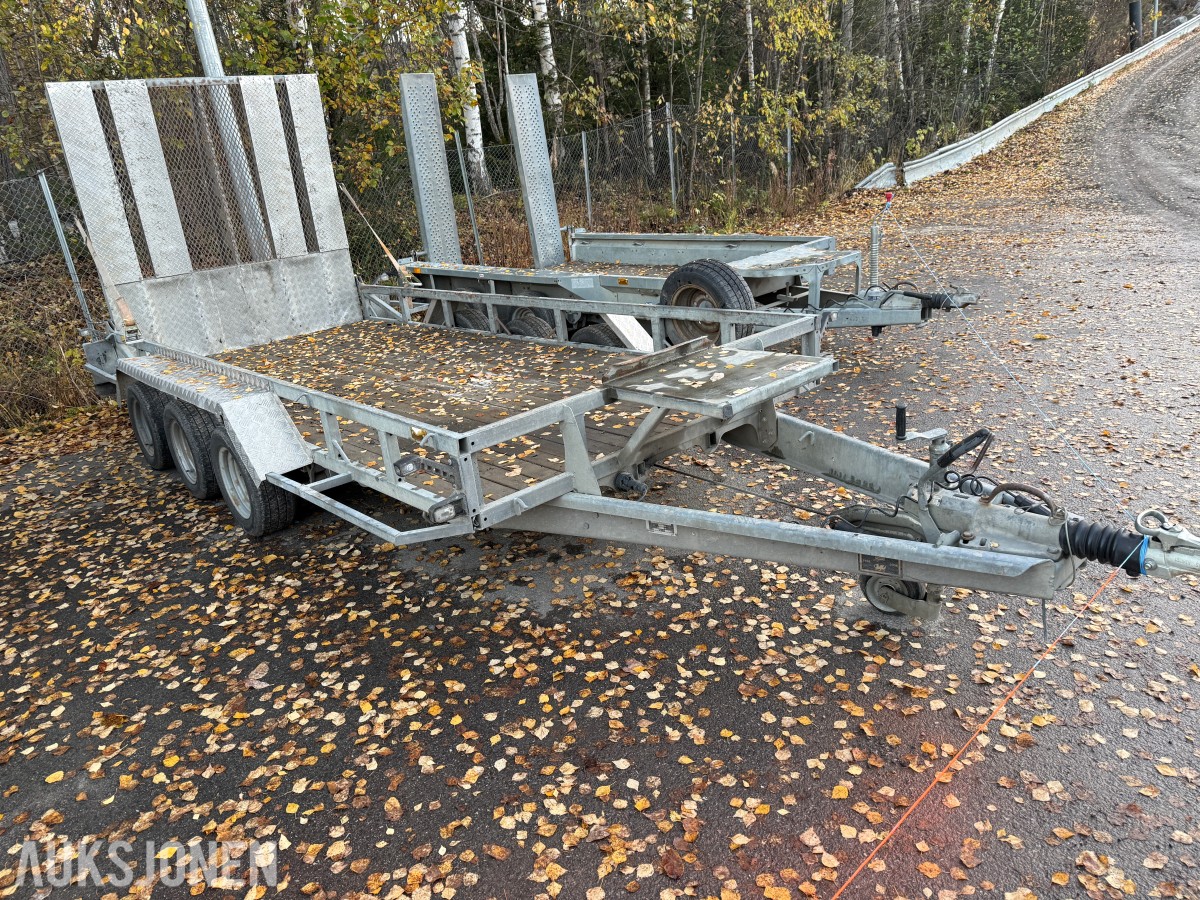 2008 Ifor Williams Maskinhenger 3 Akslet