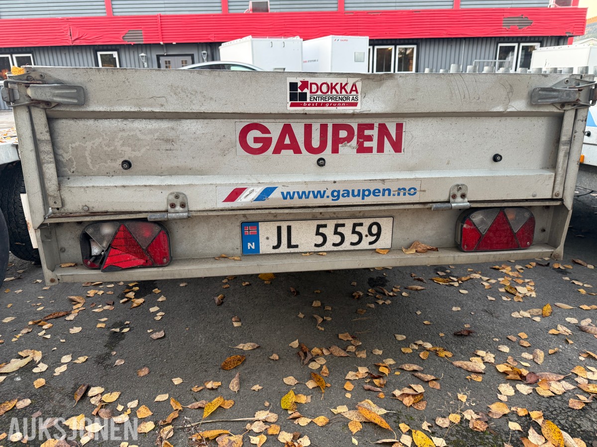2014 Gaupen planhenger A1325-1 Akslet