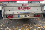 2014 Gaupen planhenger A1325-1 Akslet