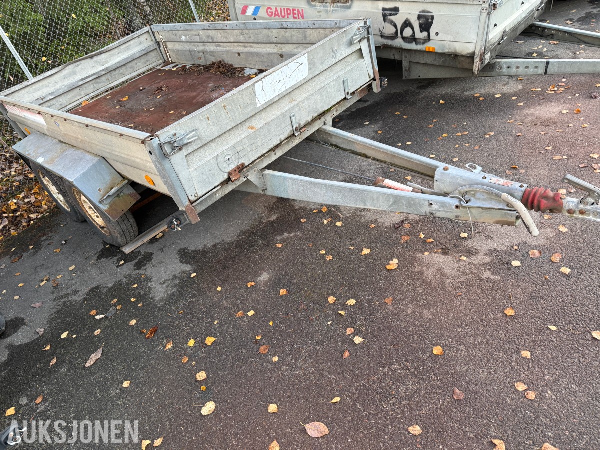 2003 Tysse boggihenger m/Nedfellbare karmer