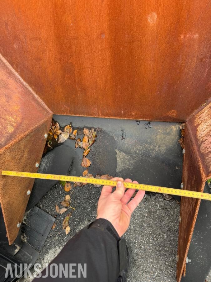 Trakt til massehåndtering – 180 cm bredde