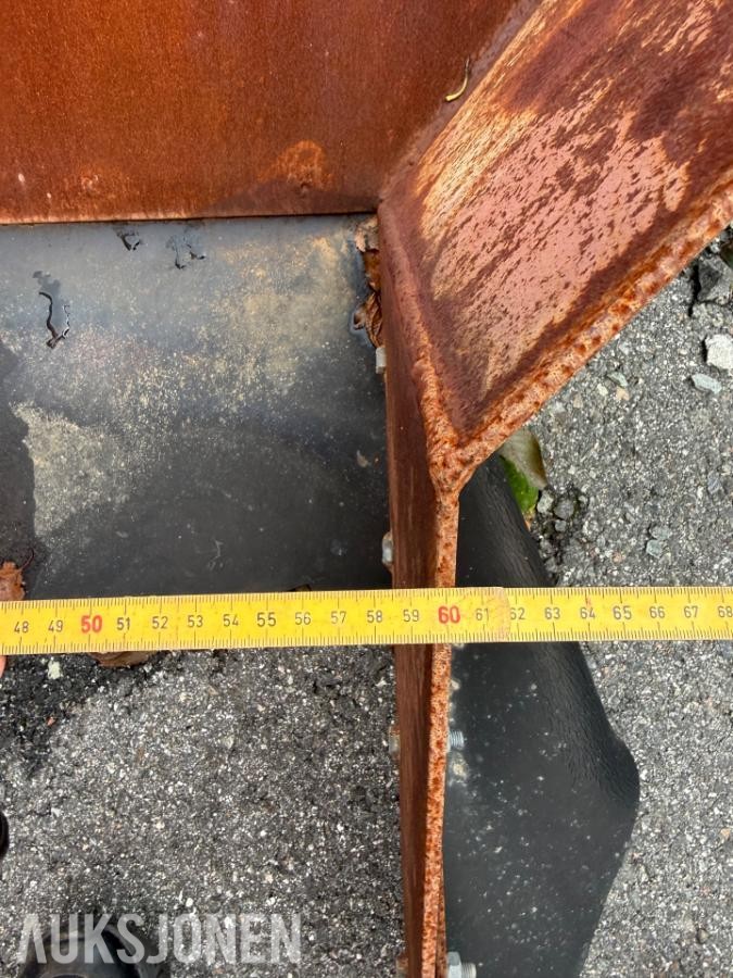 Trakt til massehåndtering – 180 cm bredde