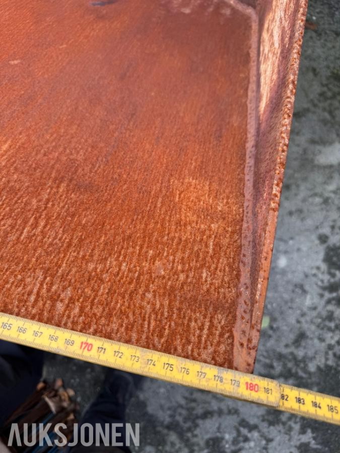 Trakt til massehåndtering – 180 cm bredde
