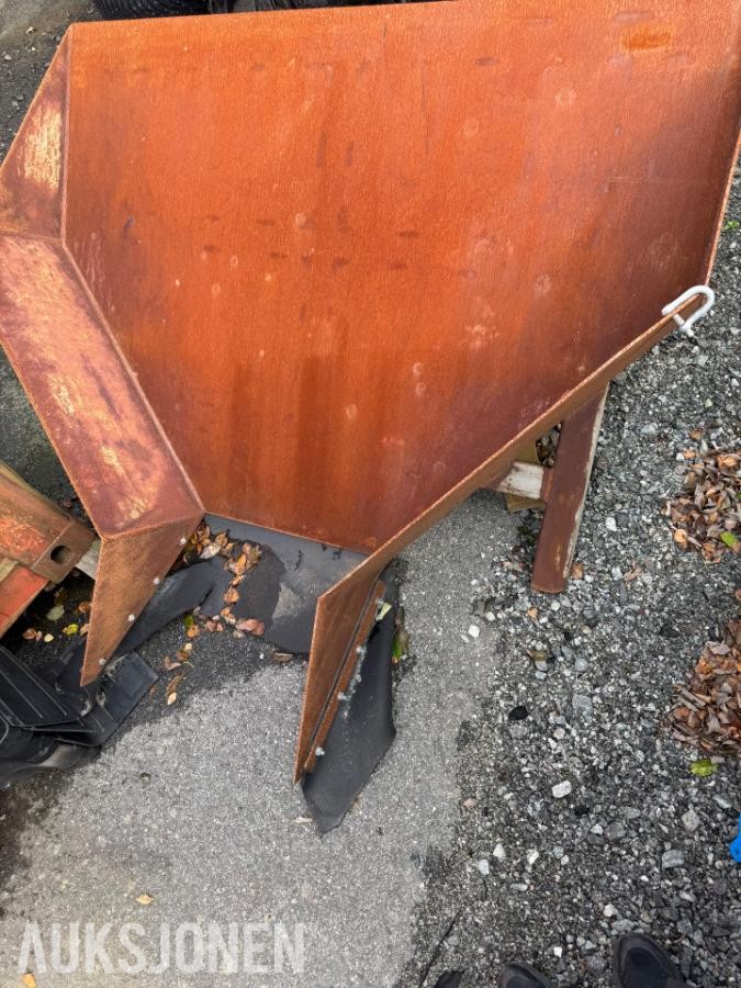 Trakt til massehåndtering – 180 cm bredde