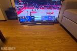 2016 Samsung 48'' TV, modell UE48JU6515U med buet skjerm
