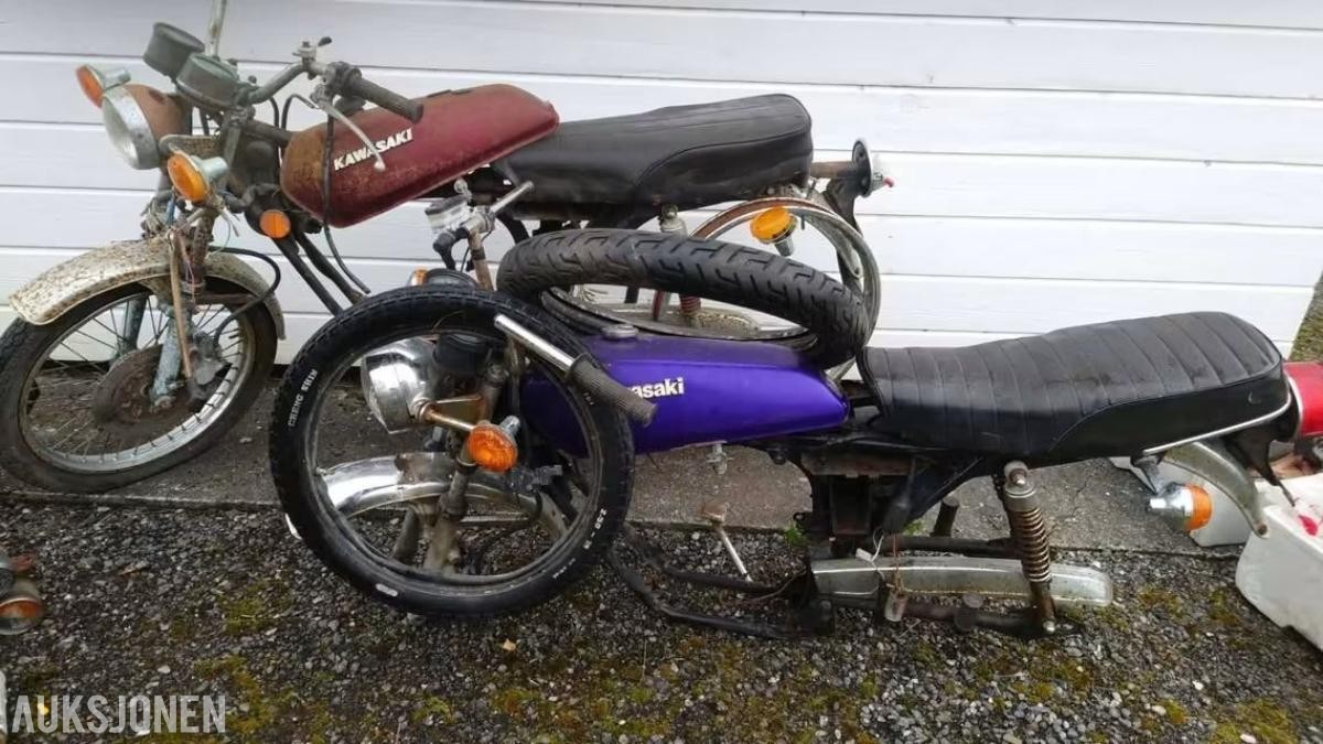 1982 Kawasaki  Kh 100 es Ramme og deler