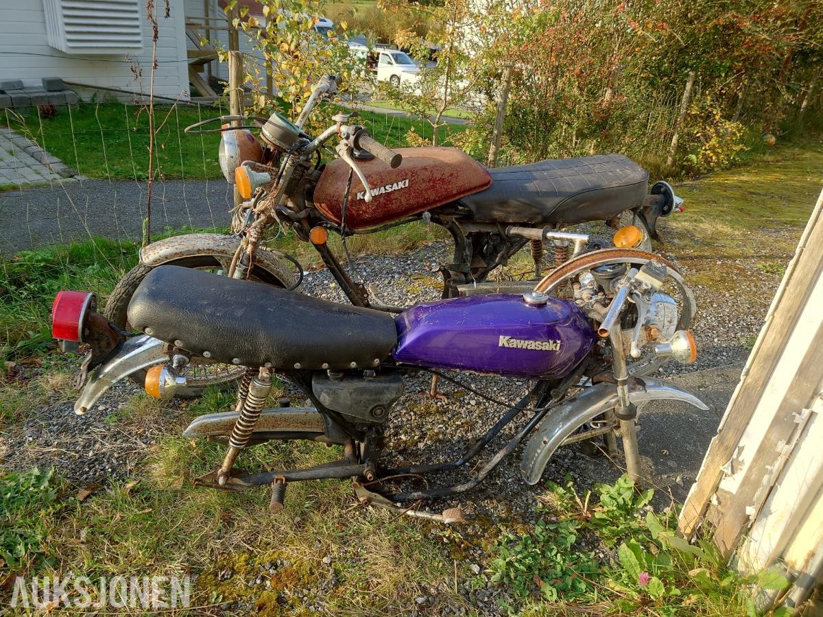 1982 Kawasaki  Kh 100 es Ramme og deler