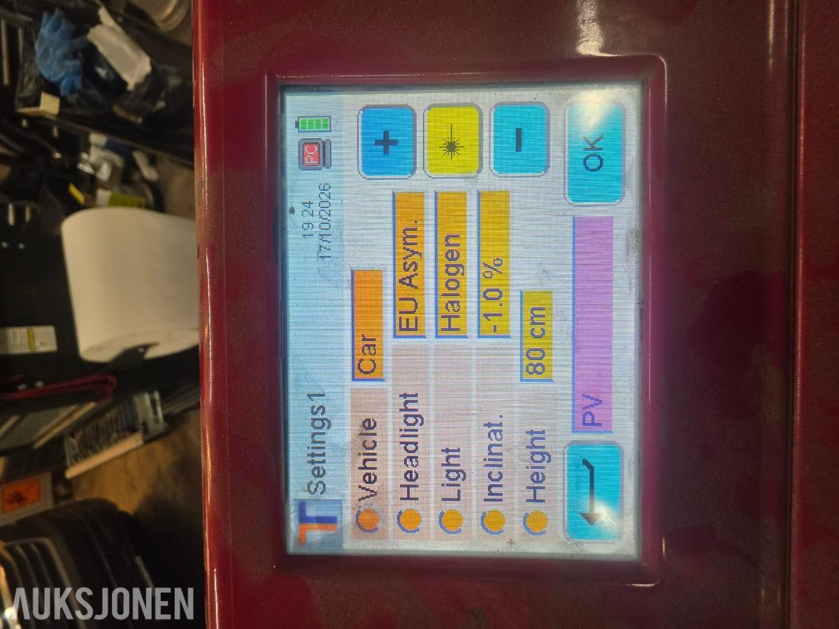 2015 Technolux Headlight beam tester: MOD. MOON