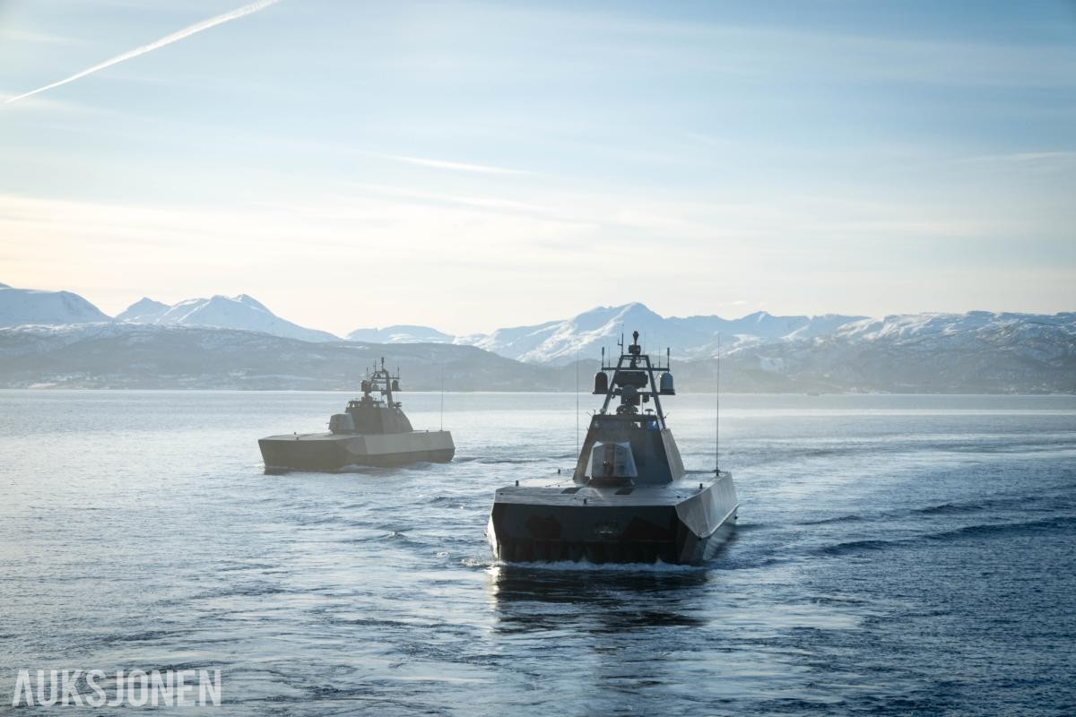 Eksklusivt tokt med Sjøforsvaret