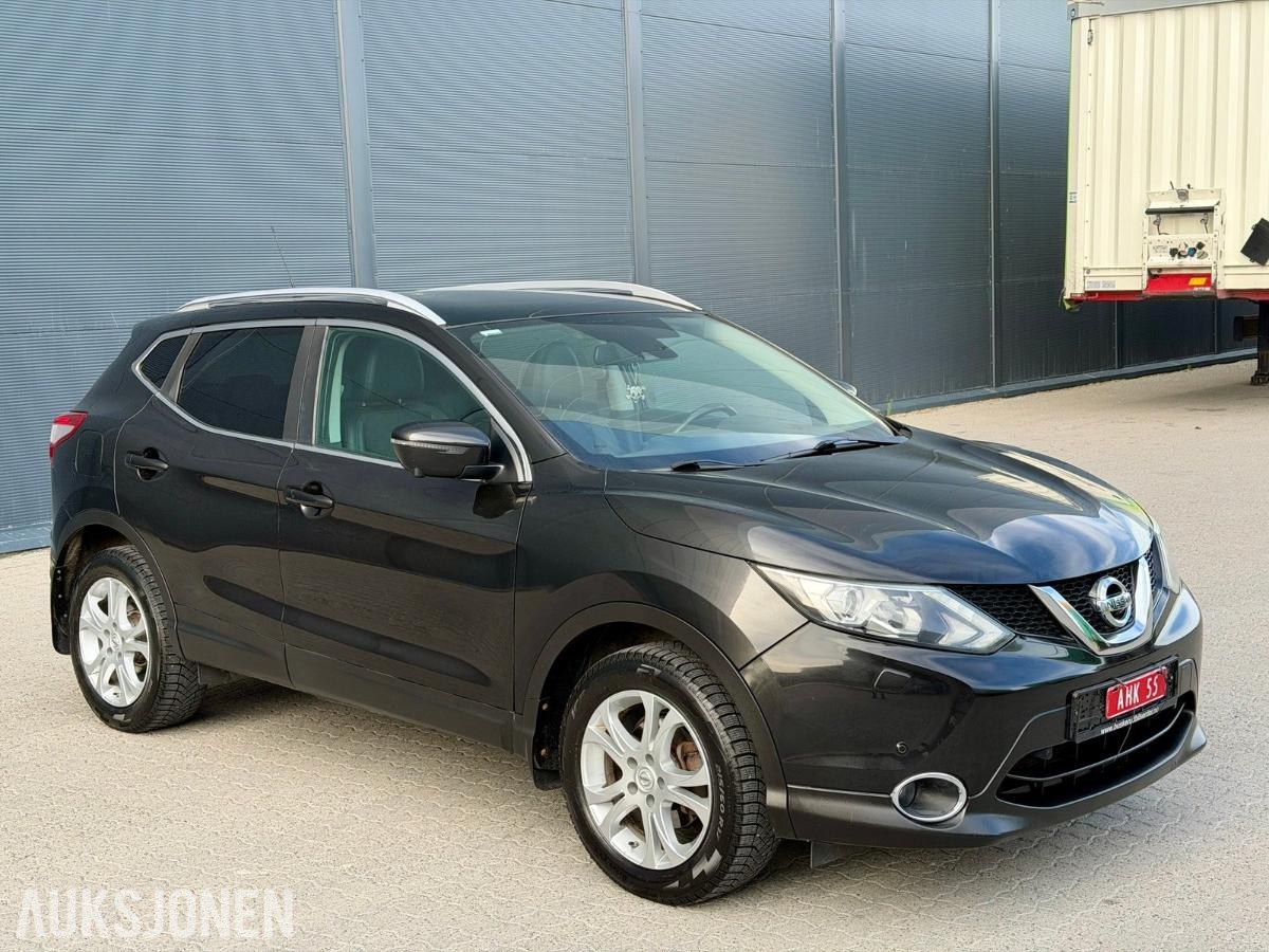 2015 NISSAN QASHQAI TEKNA PANORAMA 360 KAMERA HENGERFESTE