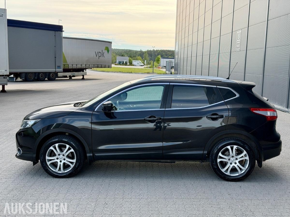 2015 NISSAN QASHQAI TEKNA PANORAMA 360 KAMERA HENGERFESTE