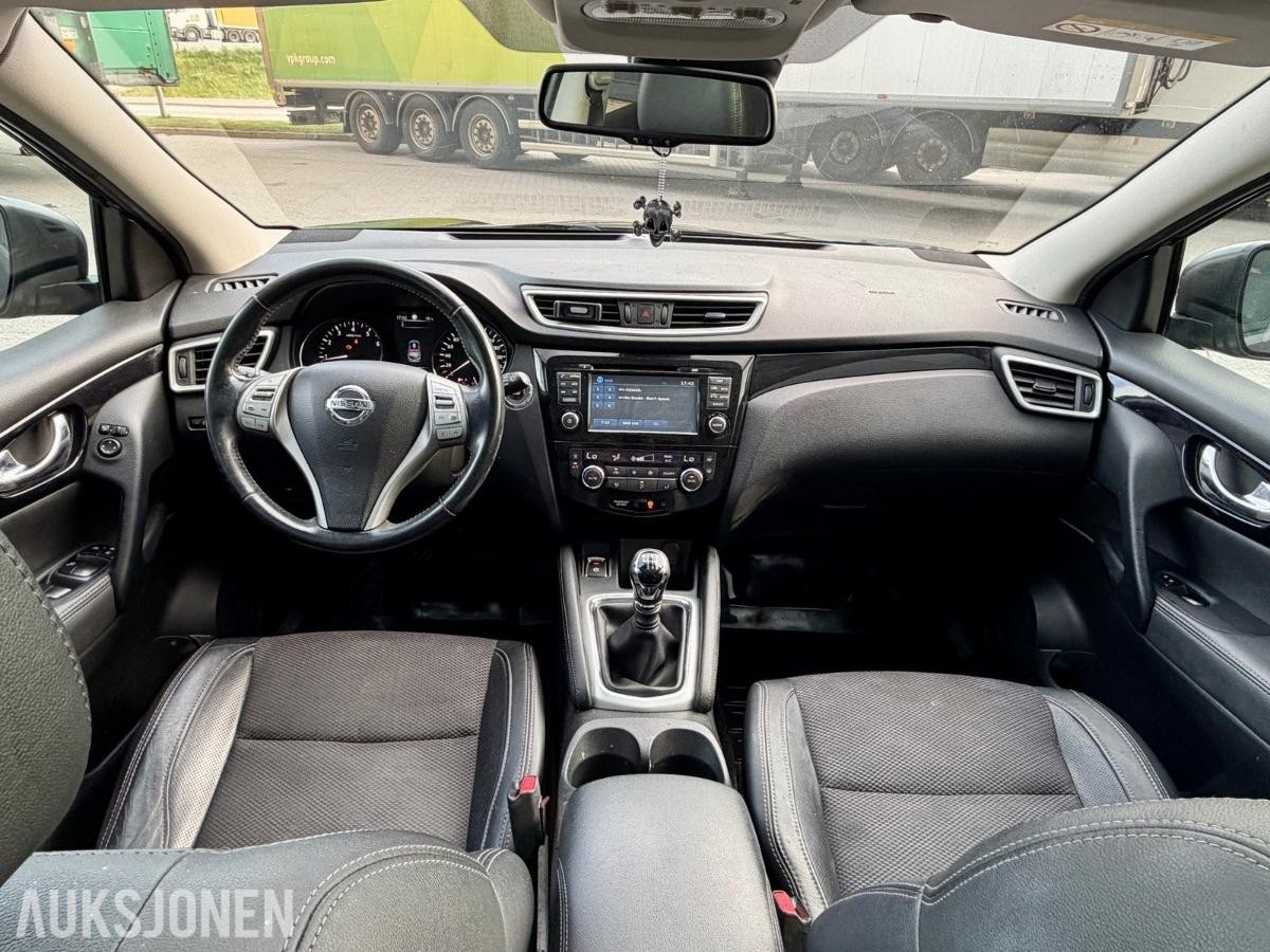 2015 NISSAN QASHQAI TEKNA PANORAMA 360 KAMERA HENGERFESTE