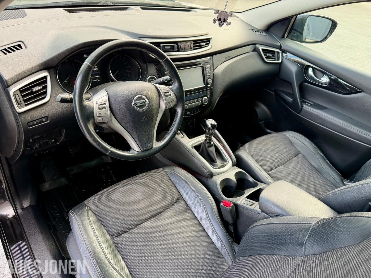 2015 NISSAN QASHQAI TEKNA PANORAMA 360 KAMERA HENGERFESTE