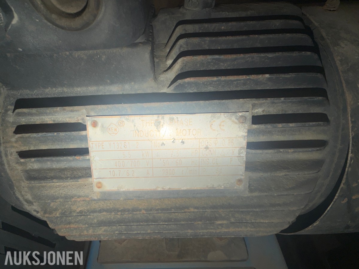 ABAC verkstedkompressor – 270 liter, 7,5 hk