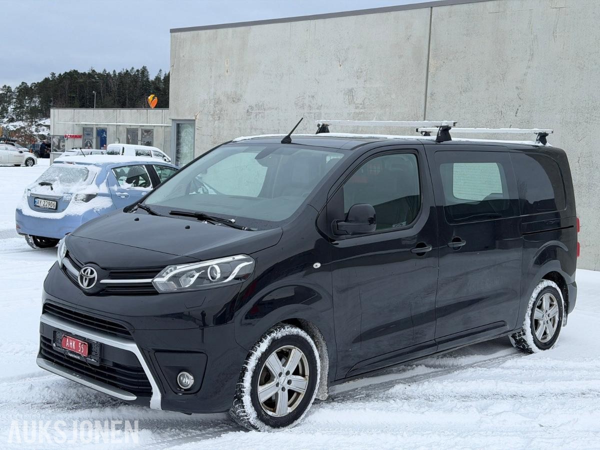 2018 TOYOTA PROACE 2.0D 177HK AUTOMAT HENGERFESTE