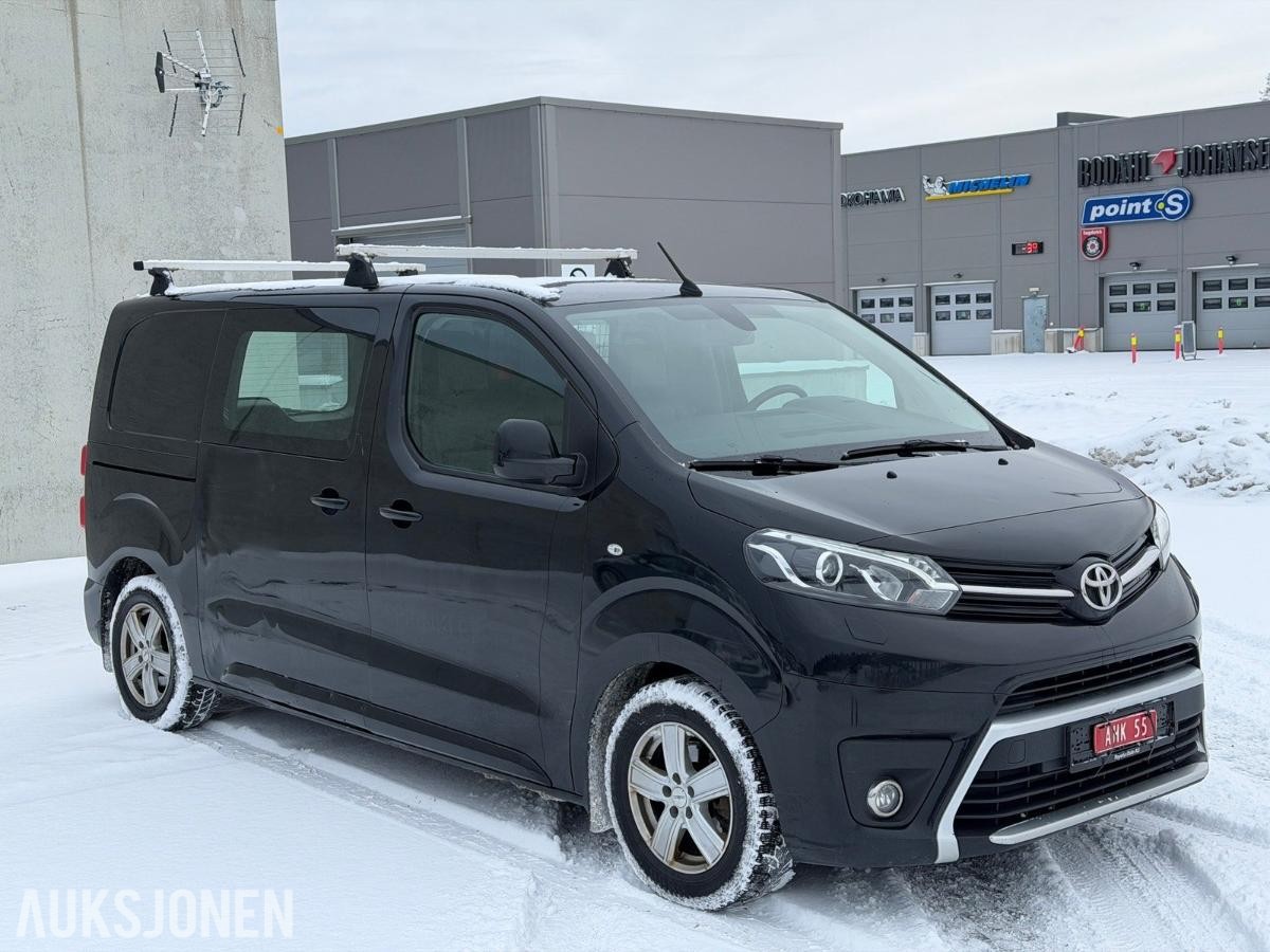 2018 TOYOTA PROACE 2.0D 177HK AUTOMAT HENGERFESTE